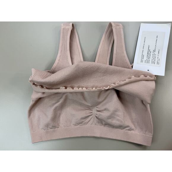 Spiritual Gangster NWT Women’s Crop Tank Size XS S Pink Ballet Ribbed Revolve - Picture 7 of 11